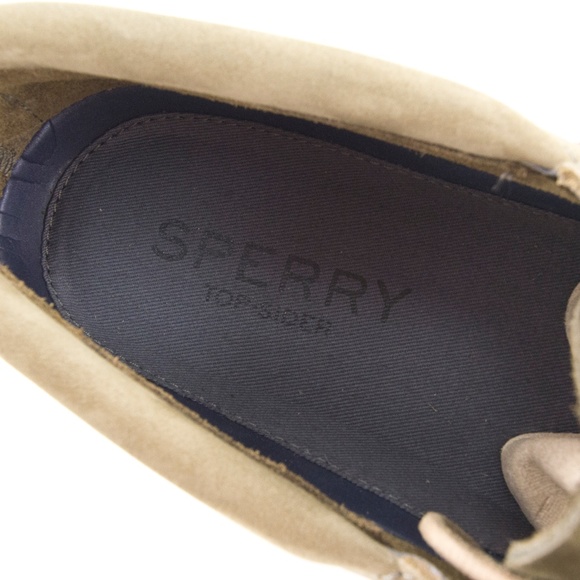 Sperry x J. Crew 3 Eye Leather Boat Shoe Top Sider - Picture 8 of 10